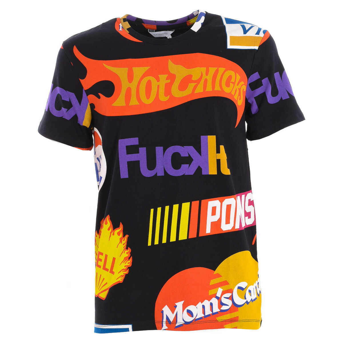 T-shirt με κοντά μανίκια Eleven Paris 17S1TS306