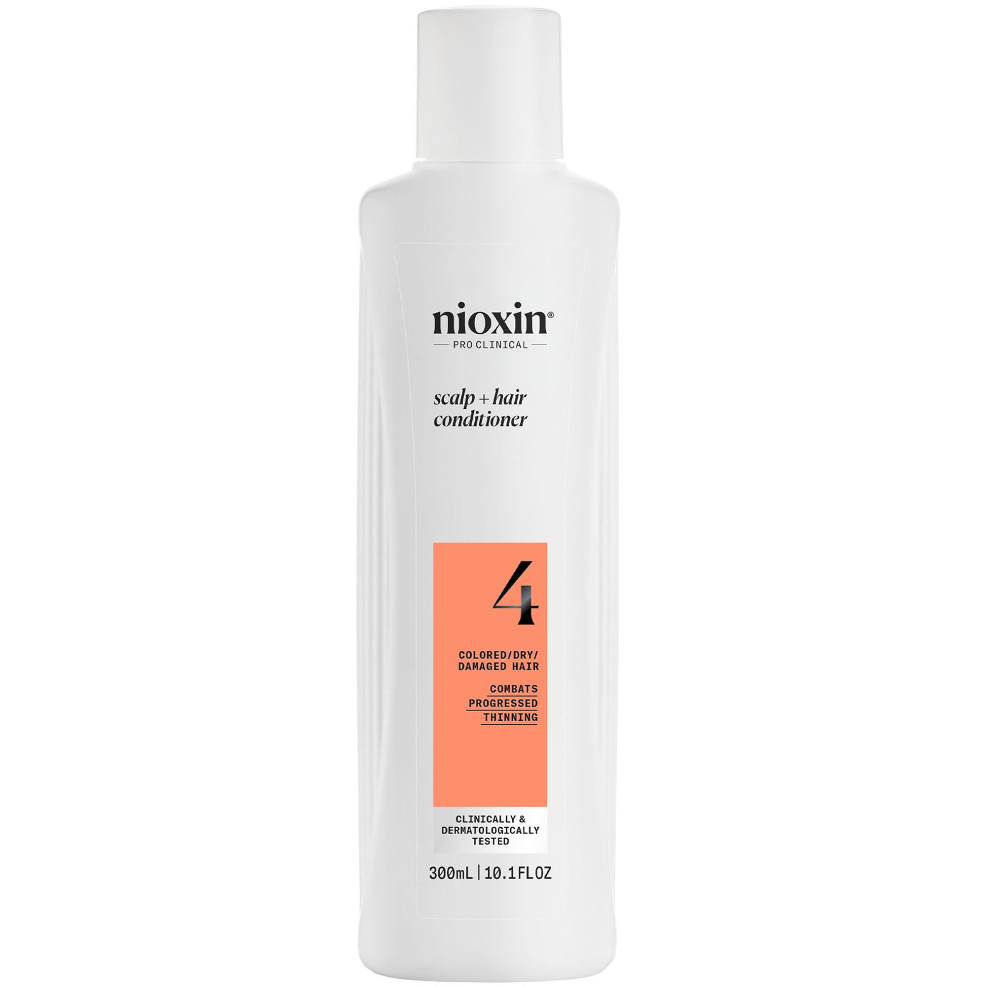 Nioxin Scalp & Hair Conditioner System 4 Μαλακτική Κρέμα για Βαμμένα Μαλλιά με Προοδευτική Αραίωση 300ml