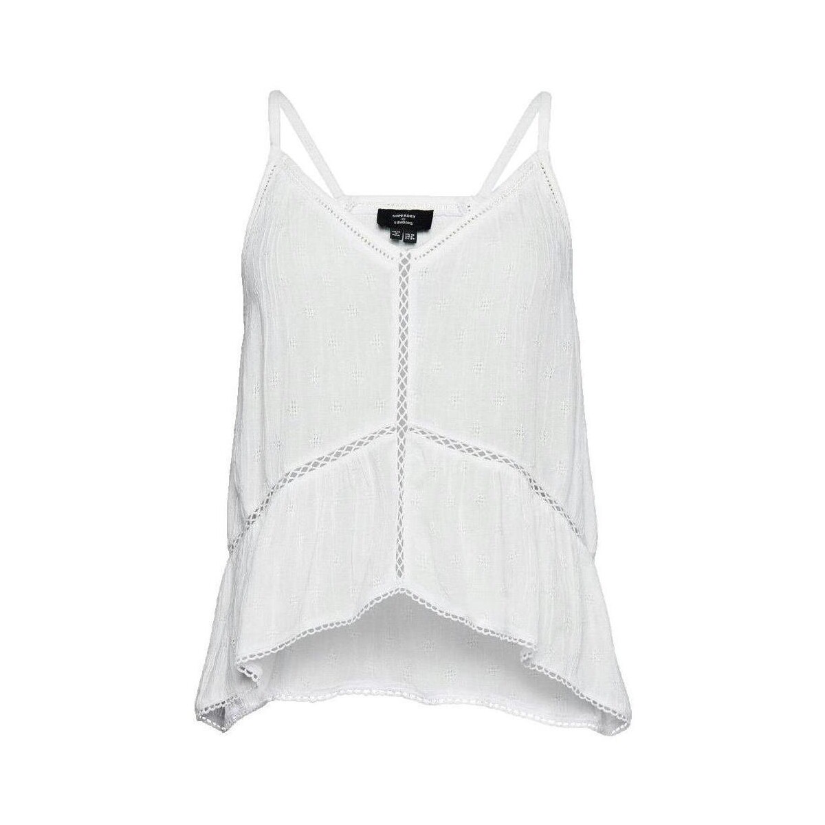Αμάνικα/T-shirts χωρίς μανίκια Superdry Débardeur Vintage Ladder Trim