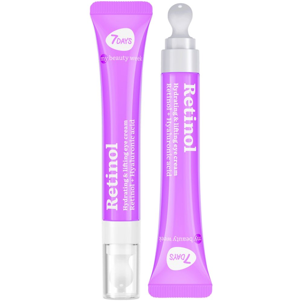 7DAYS Retinol Anti-Age & Lifting Eye Cream Κρέμα Ματιών με Ρετινόλη για Αντιγήρανση & Ενυδάτωση 18ml