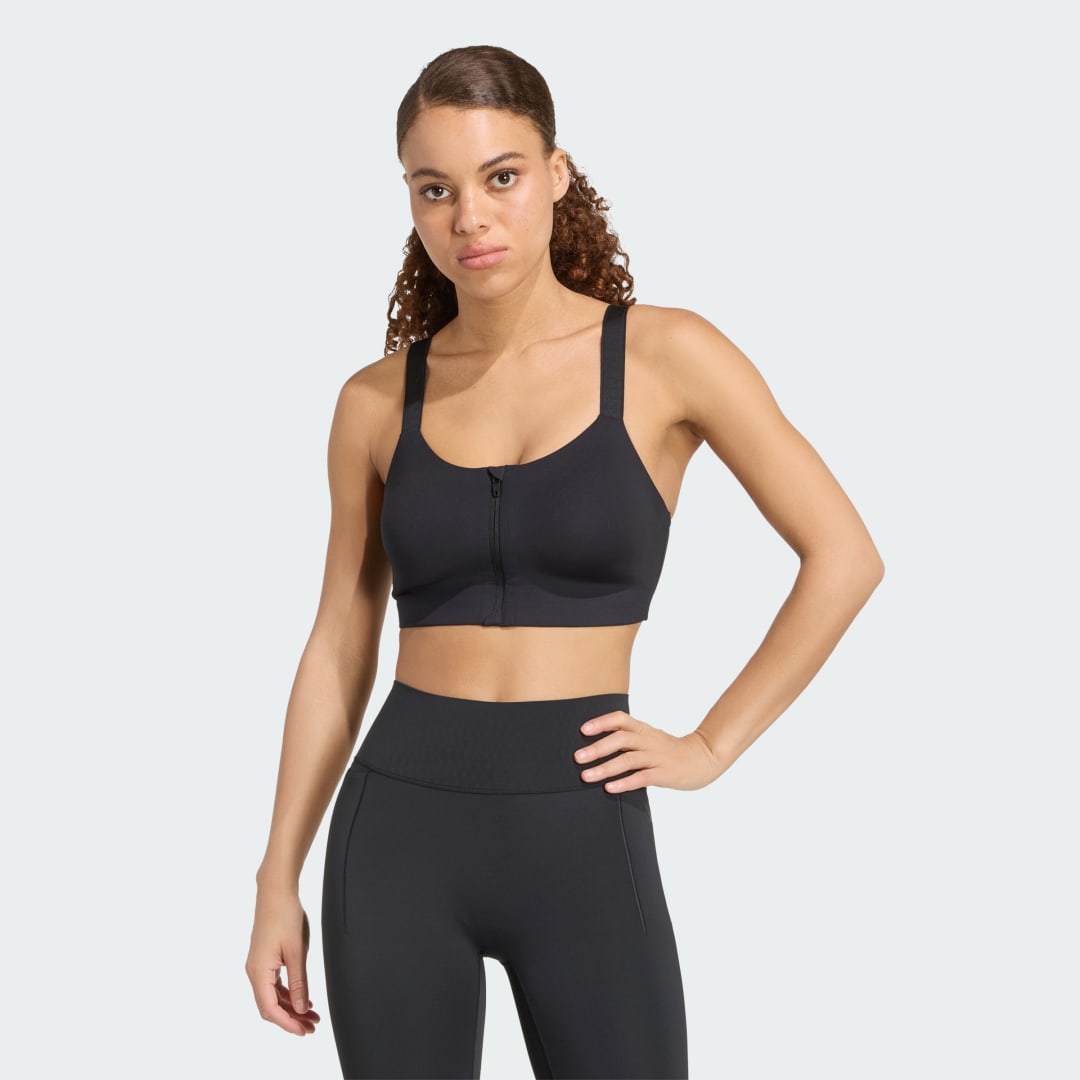 Αθλητικό bra υψηλής υποστήριξης Optimé Zip
