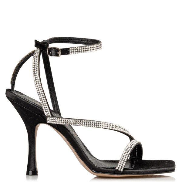 CRYSTAL EMBELLISHED SANDALS