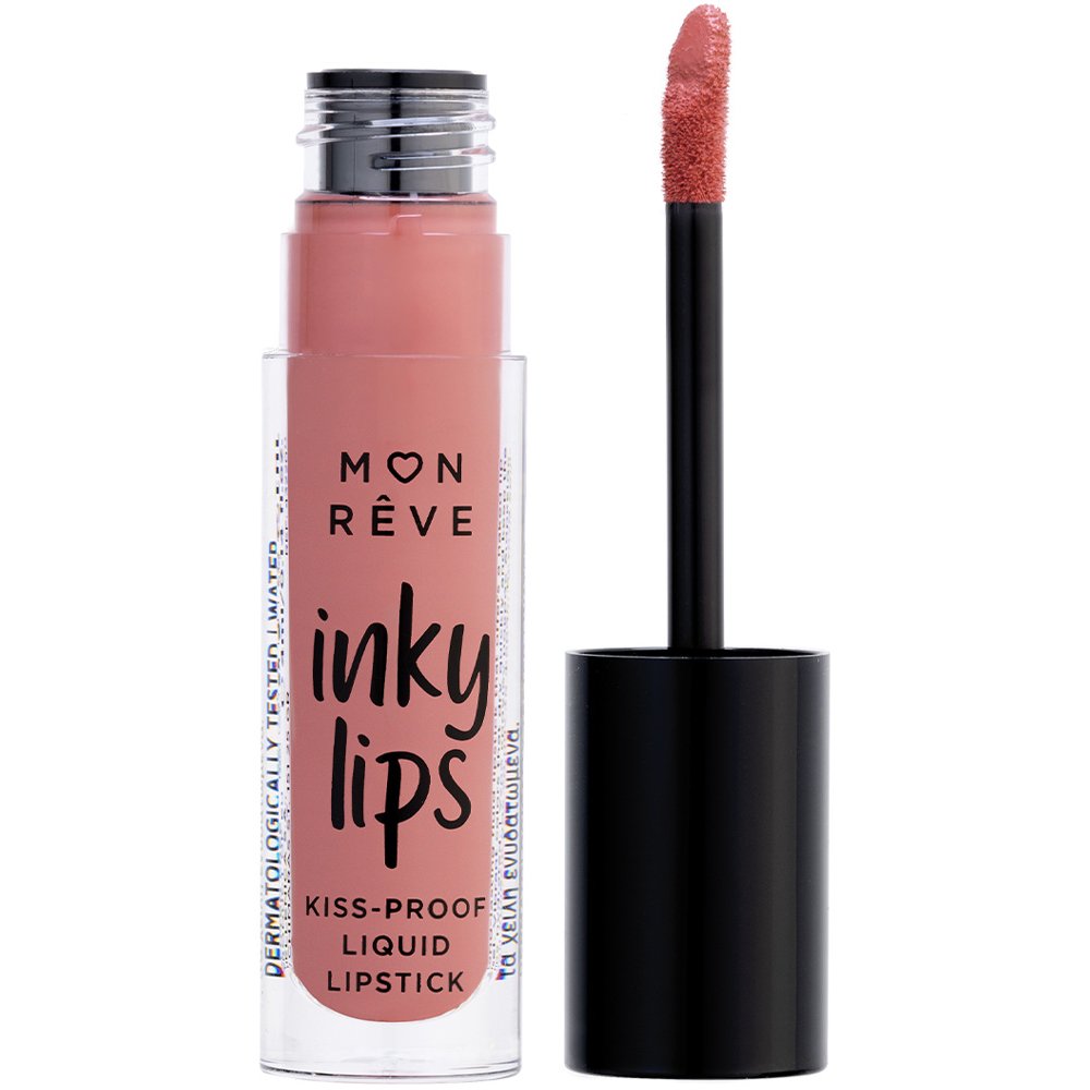 Mon Reve Inky Lips Kiss-Proof Liquid Matte Lipstick Εξαιρετικά Σταθερό Υγρό Ματ Κραγιόν 4ml - 24