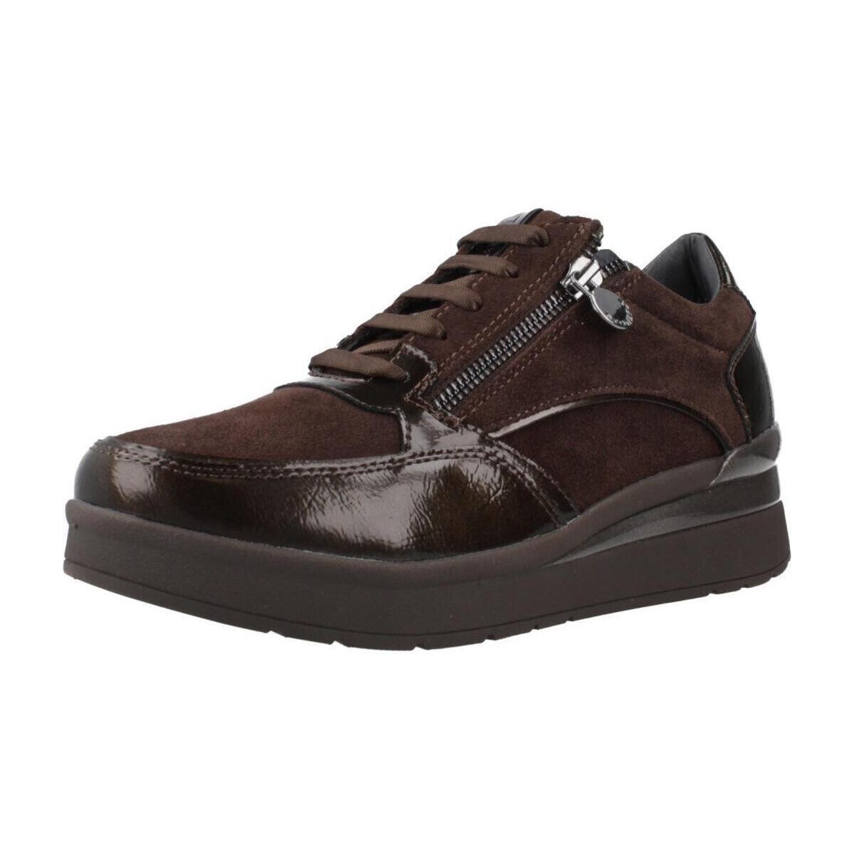 Xαμηλά Sneakers Stonefly CREAM 58 VELOUR/S PATENT