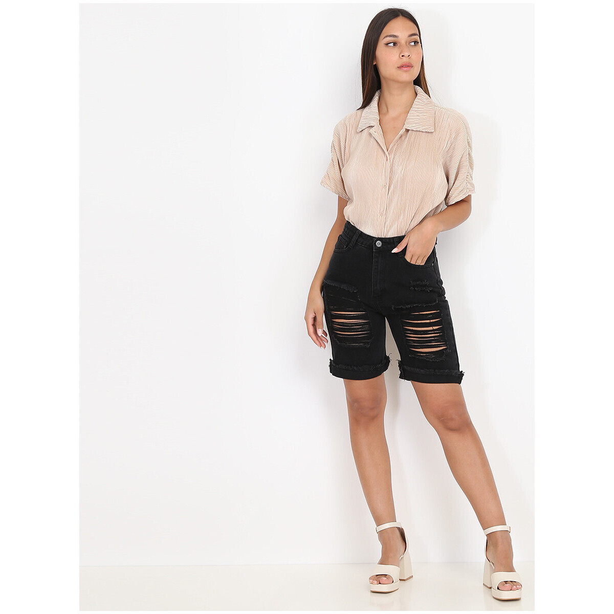 Shorts & Βερμούδες La Modeuse 21090_P57843