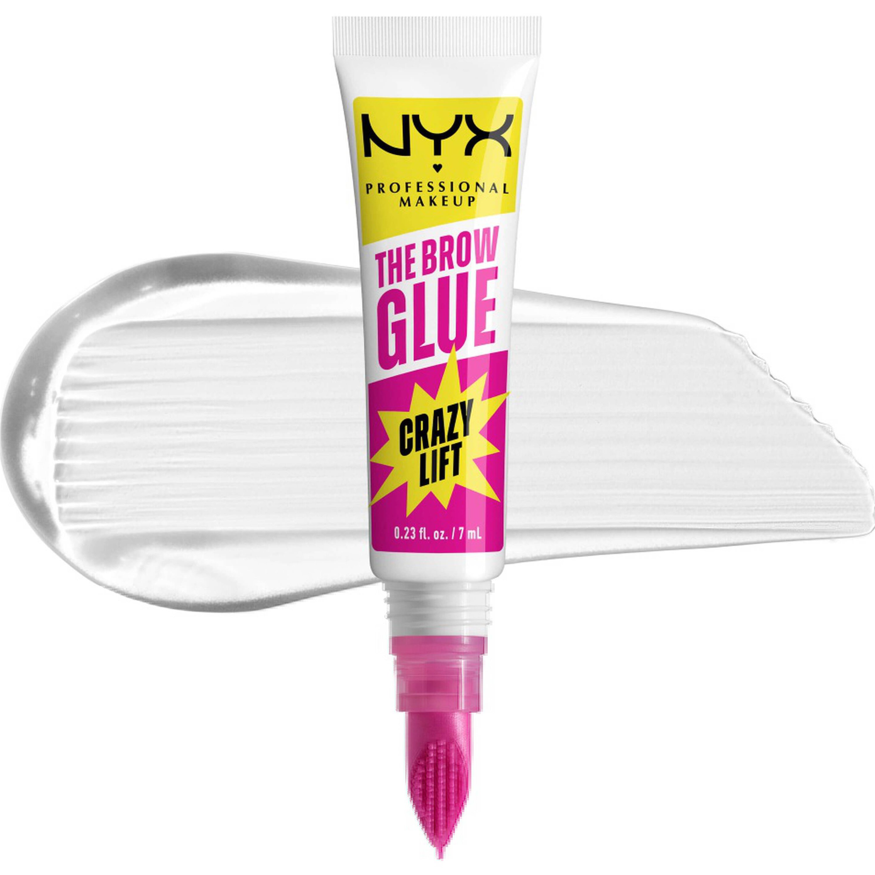 Nyx Professional Makeup Crazy Lift The Brow Glue Τζελ Φρυδιών για Δυνατό Κράτημα Μεγάλης Διάρκειας 7ml