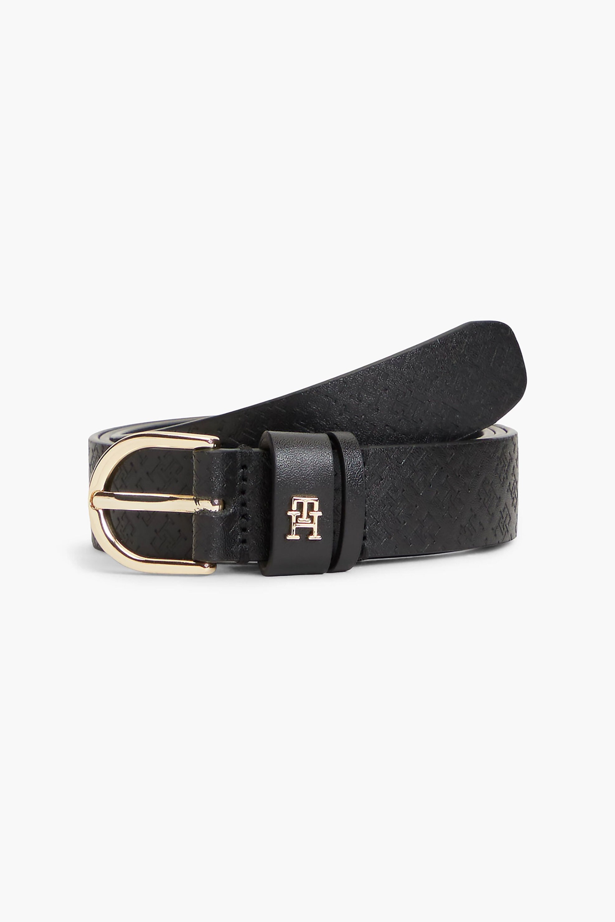 Tommy Hilfiger γυναικεία δερμάτινη ζώνη με all-over monogram
