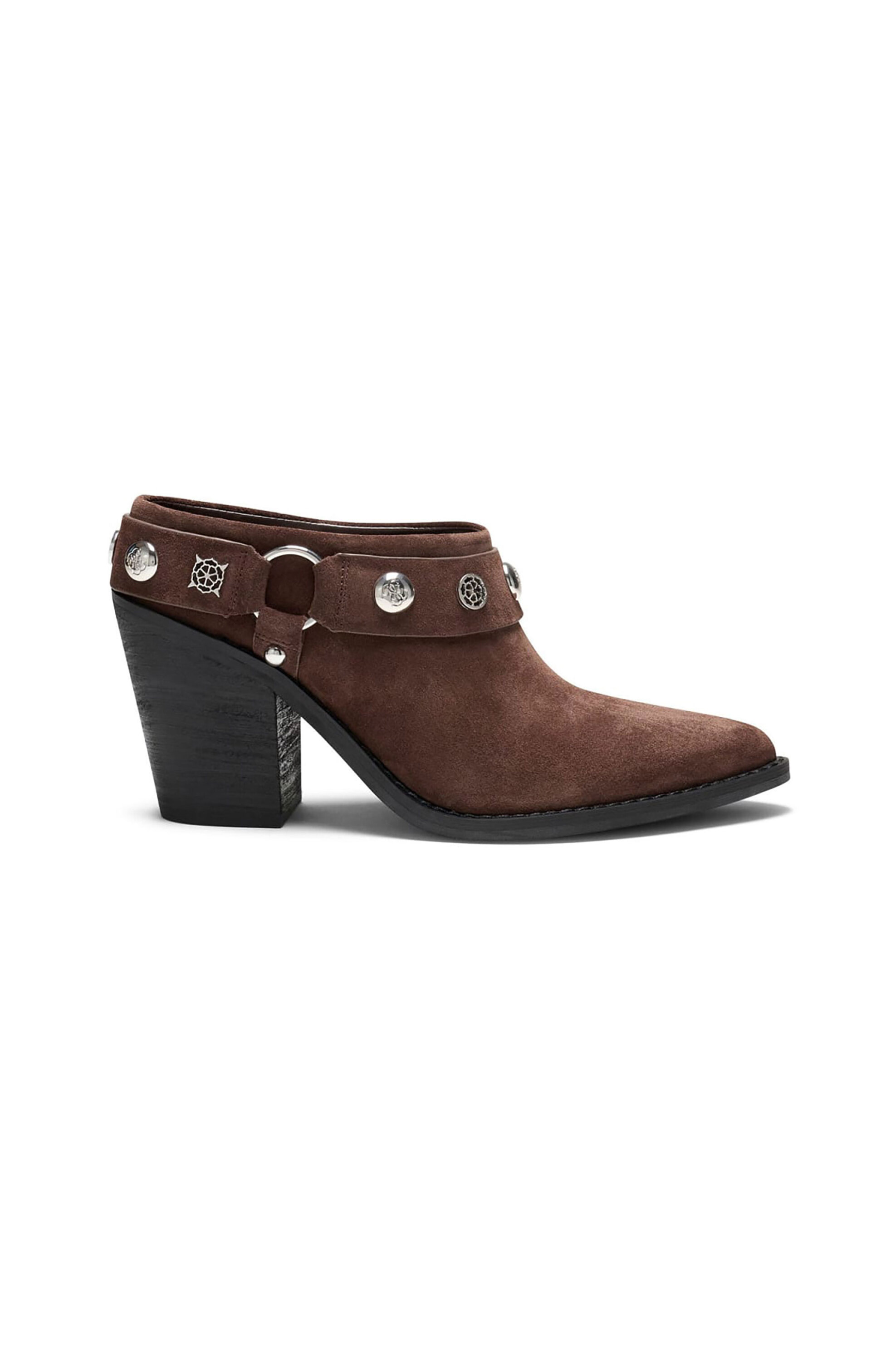 Guess γυναικεία suede μποτάκια "Sashlin"