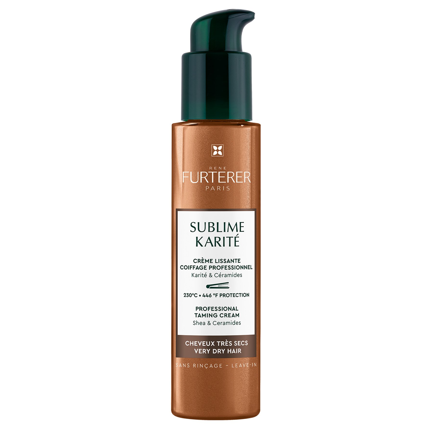 Rene Furterer Sublime Karite Professional Taming Cream Επαγγελματική Κρέμα Μαλλιών για Θρέψη με Βούτυρο Καριτέ 100ml