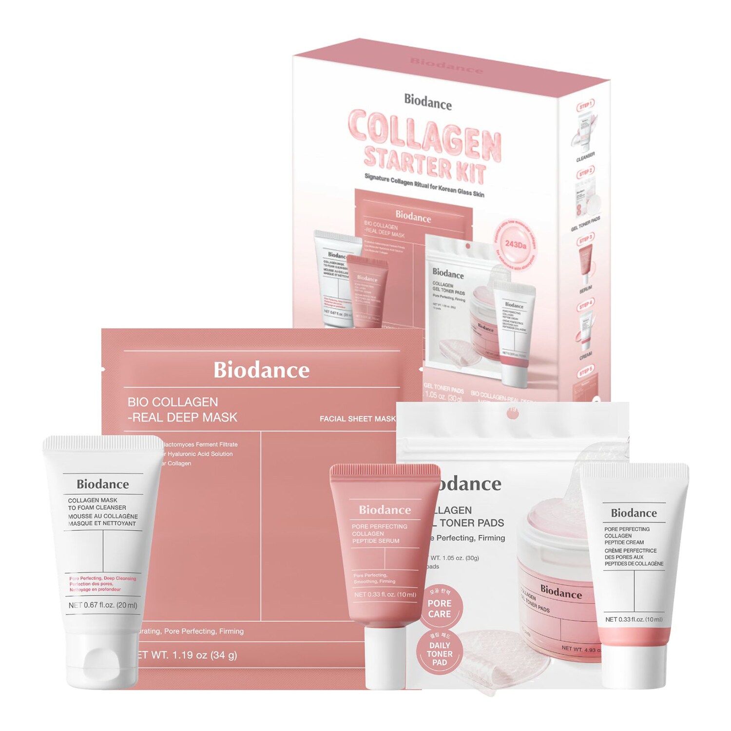 Biodance - Biodance Collagen Starter Kit - Ενυδατικό & συσφικτικό σετ | 20 ml
