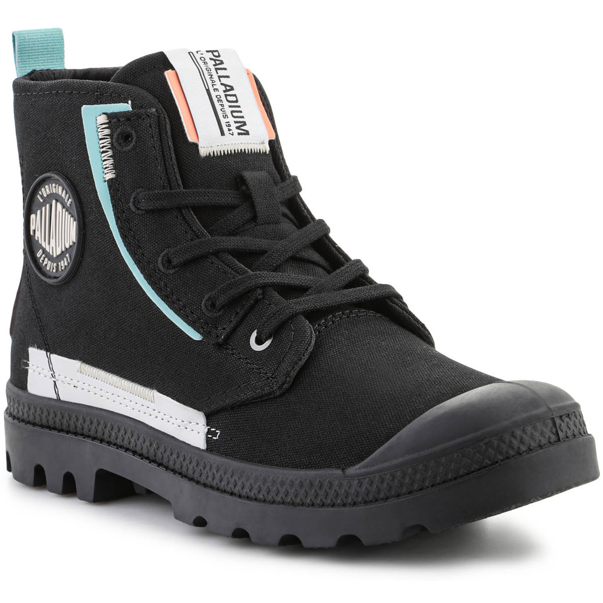 Ψηλά Sneakers Palladium Pampa Underlayer 99183-297-M Black
