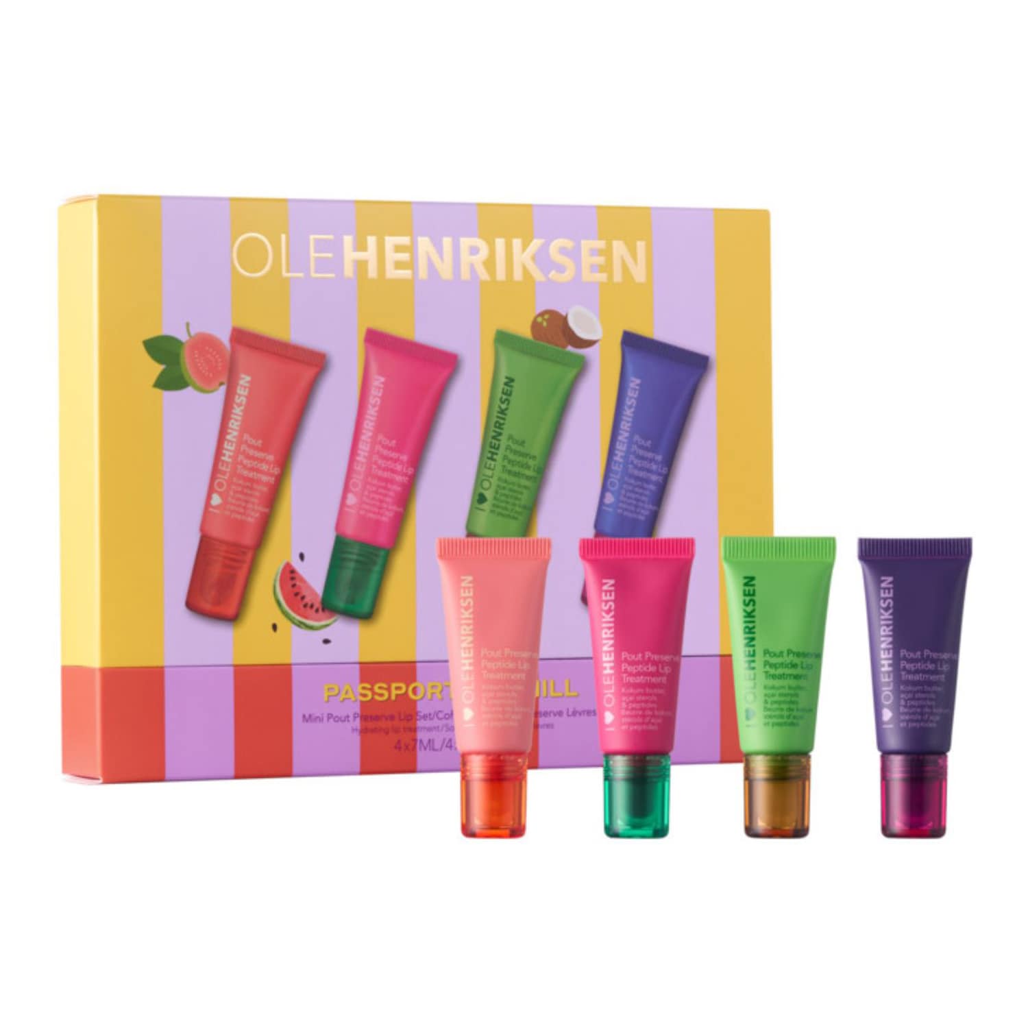 Ole Henriksen - Pout preserve chillers - Μίνι σετ προϊόντων περιποίησης για τα χείλη | 7 ml