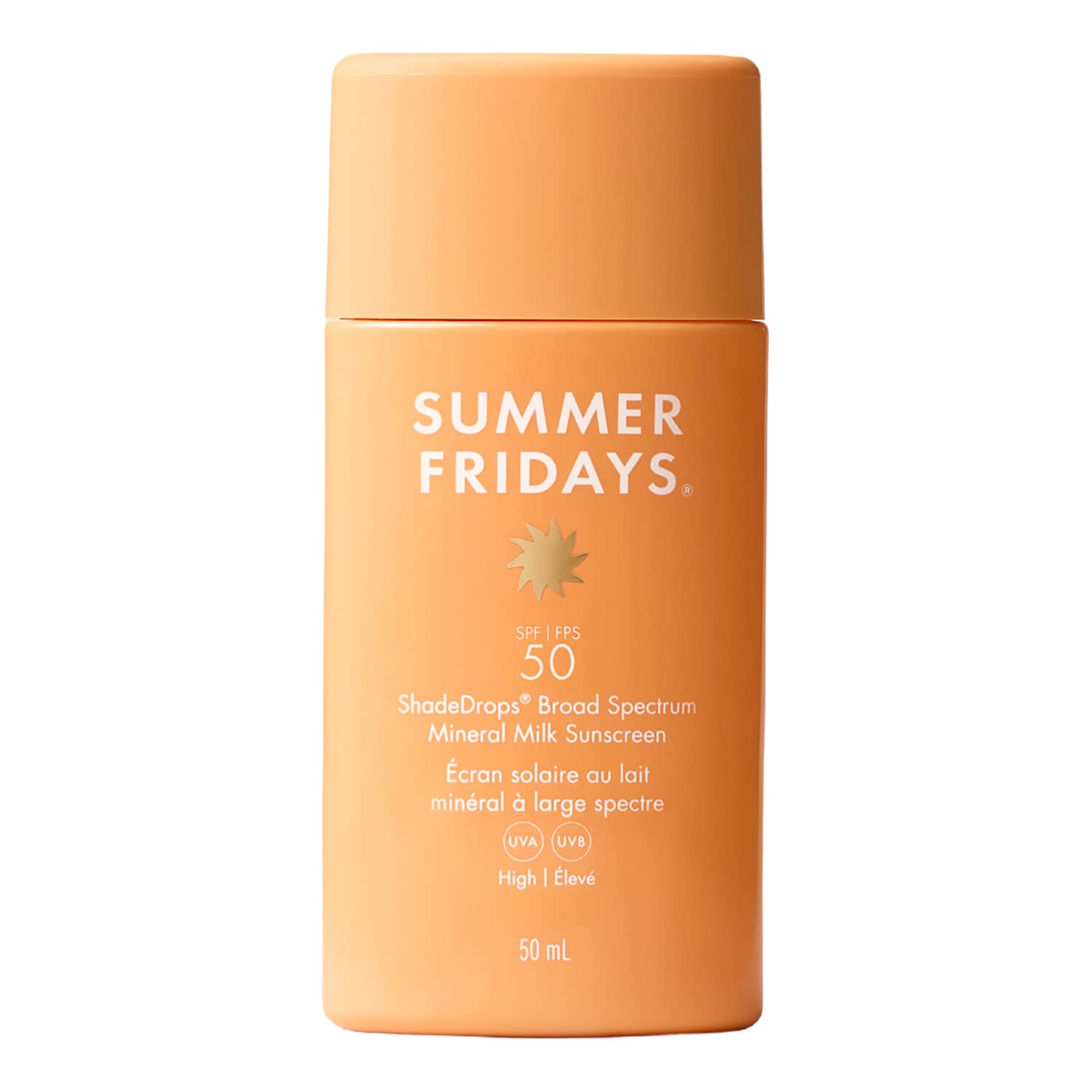 Summer Fridays - ShadeDrops Milk Sunscreen SPF 50 - Αντηλιακή Κρέμα Προσώπου με Φυσικά Φίλτρα | 50 ml