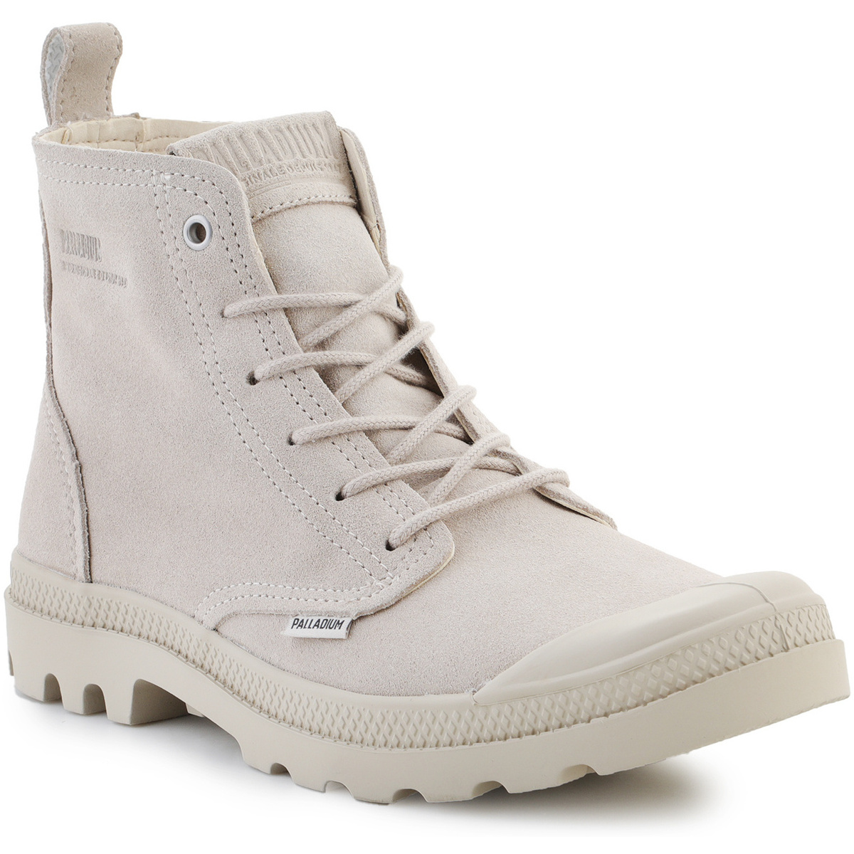 Ψηλά Sneakers Palladium Pampa Hi Skin 74379-155-M White Cap Gray