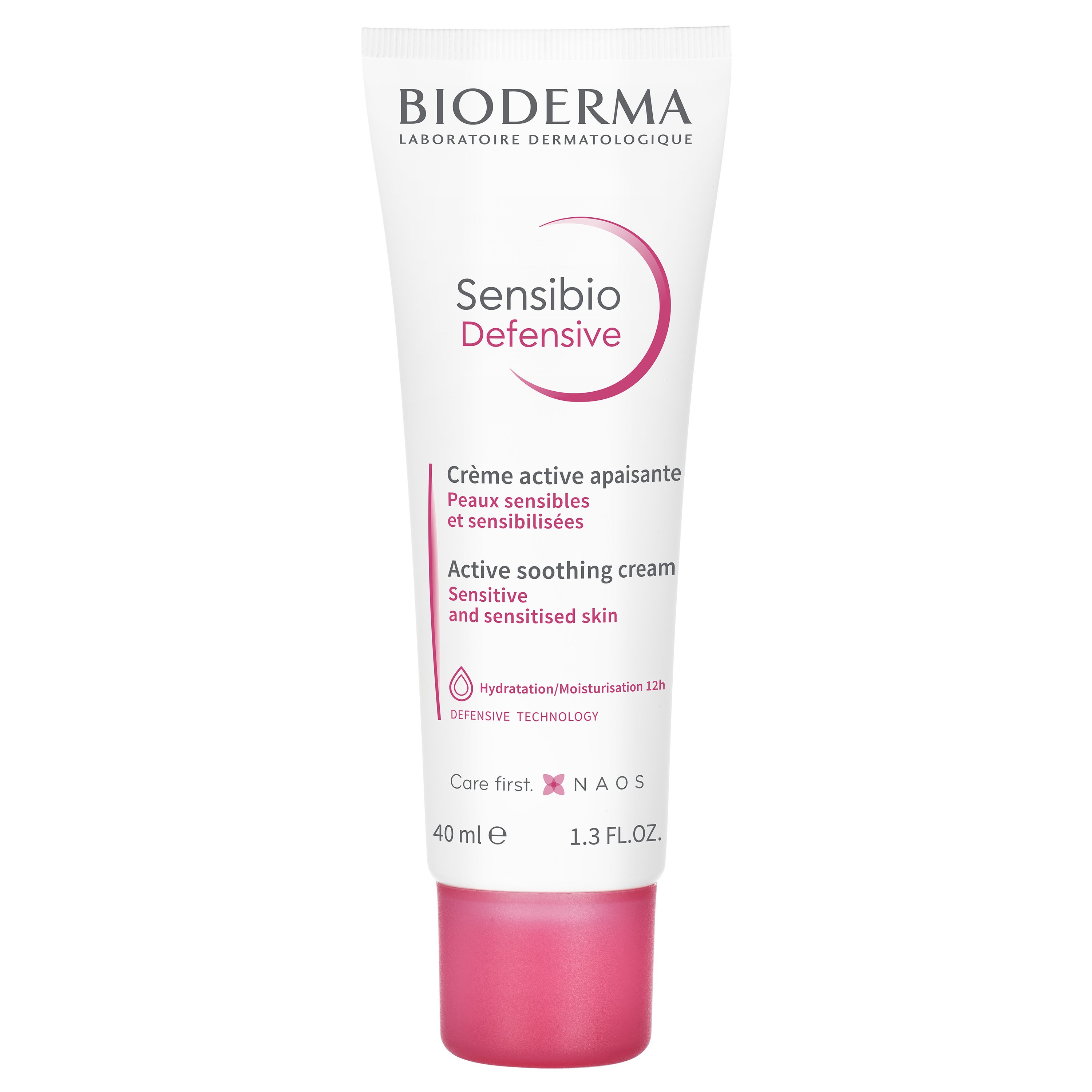 Bioderma Sensibio Defensive Active Soothing Cream Κρέμα Προσώπου, Λαιμού για Ενυδάτωση & Προστασία 40ml