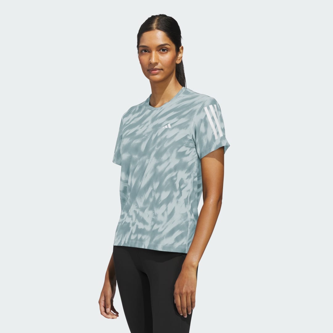 Μπλούζα Own The Run με Allover Print