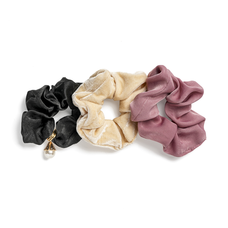 Βελουτέ Scrunchies 3τμχ