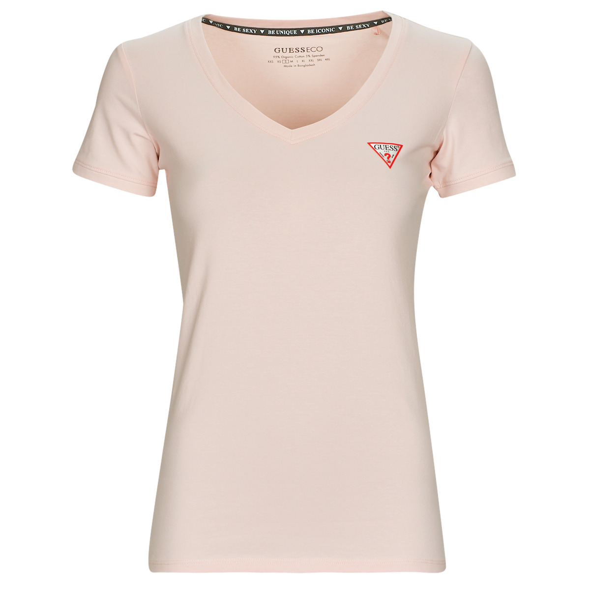 T-shirt με κοντά μανίκια Guess SS VN MINI TRIANGLE TEE