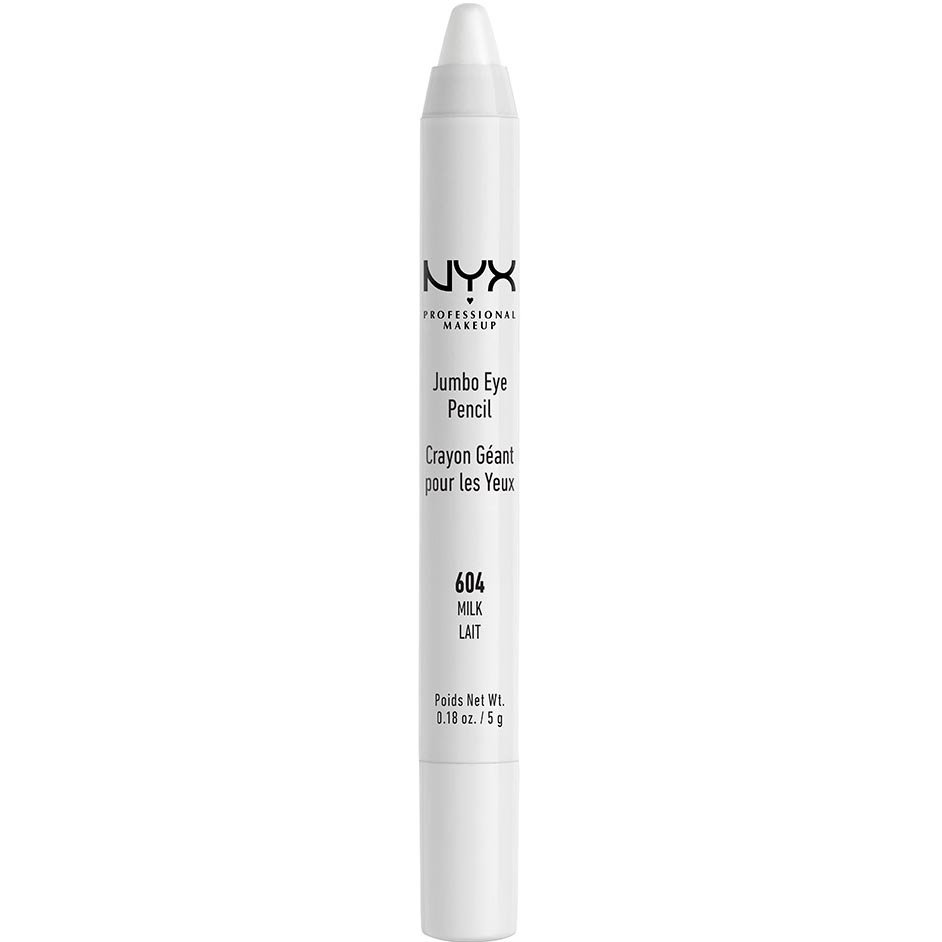 Nyx Professional Makeup Jumbo Eye Pencil Λαμπερό Eyeliner που Μπορεί να Χρησιμοποιηθεί & σαν Σκιά Ματιών 5gr - Milk