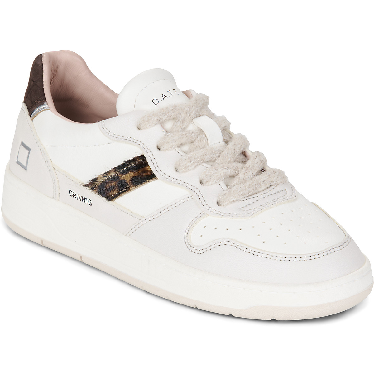 Xαμηλά Sneakers D.A.T.E. COURT 2.0 VINTAGE IVORY-LEOPARD