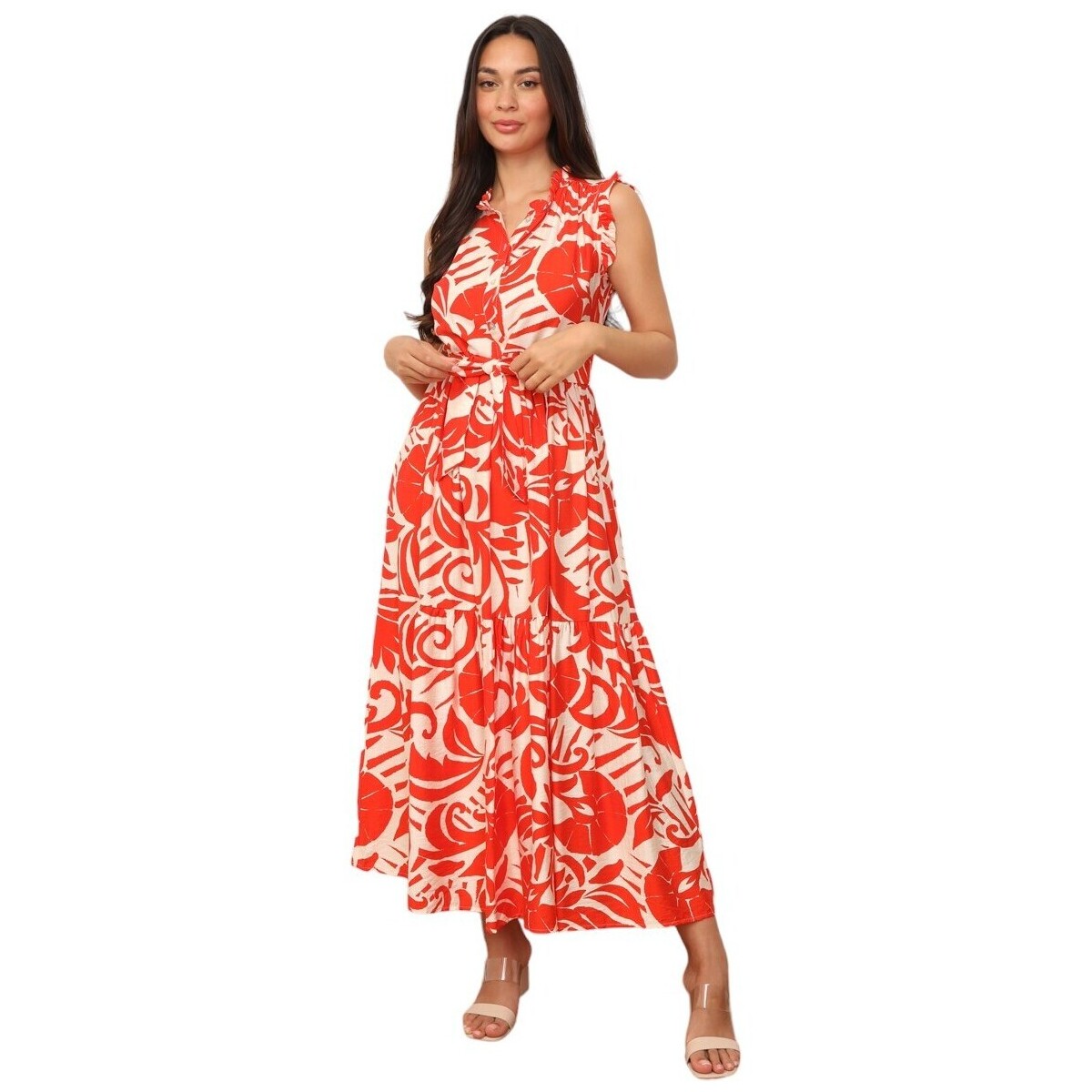 Φορέματα La Modeuse 71036_P166515