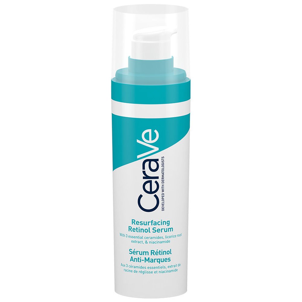 CeraVe Resurfacing Retinol Serum Ενυδατικός Ορός Ρετινόλης για πιο Λεία, Φωτεινή & Ομοιόμορφη Επιδερμίδα μετά από Ακμή 30ml