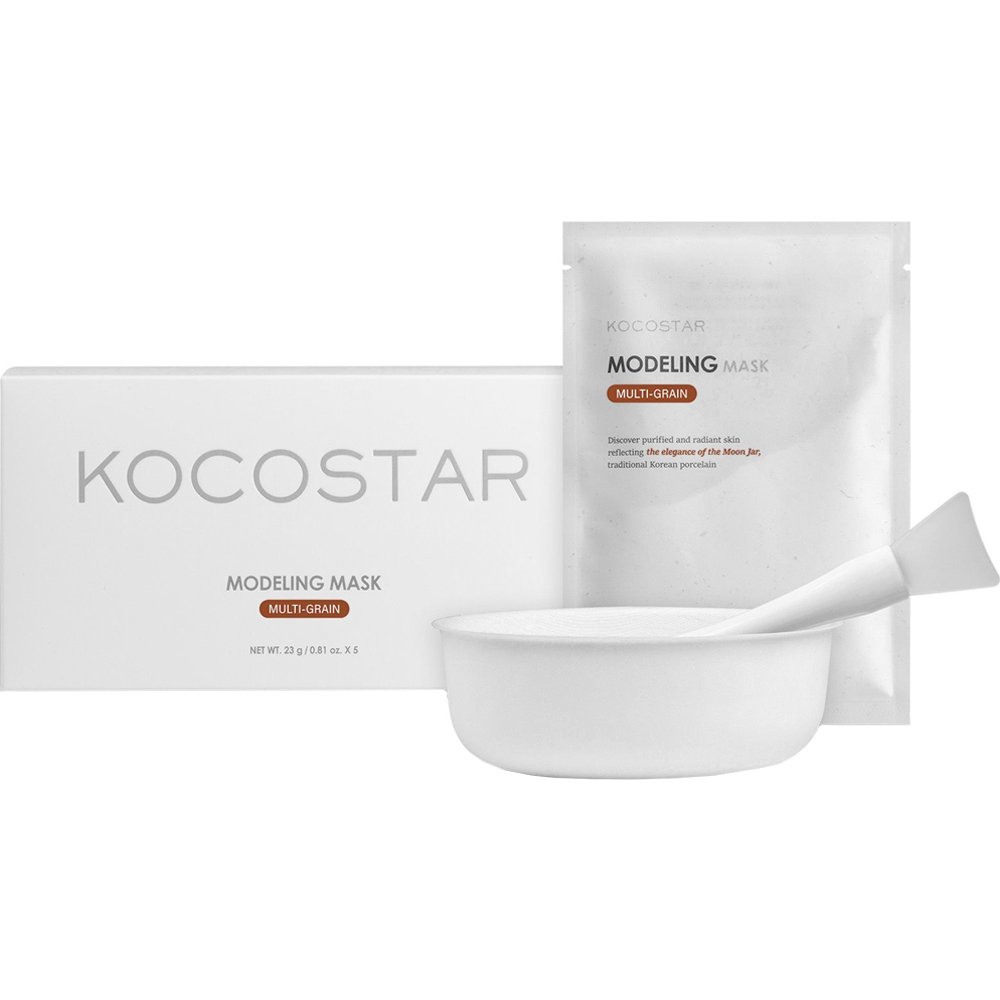 Kocostar Multi Grain Modeling Mask Μάσκα Προσώπου με Θρεπτικό Μείγμα Σπόρων που Χαρίζει Λάμψη & Βελτιώνει την Υφή της Επιδερμίδας 5 Τεμάχια