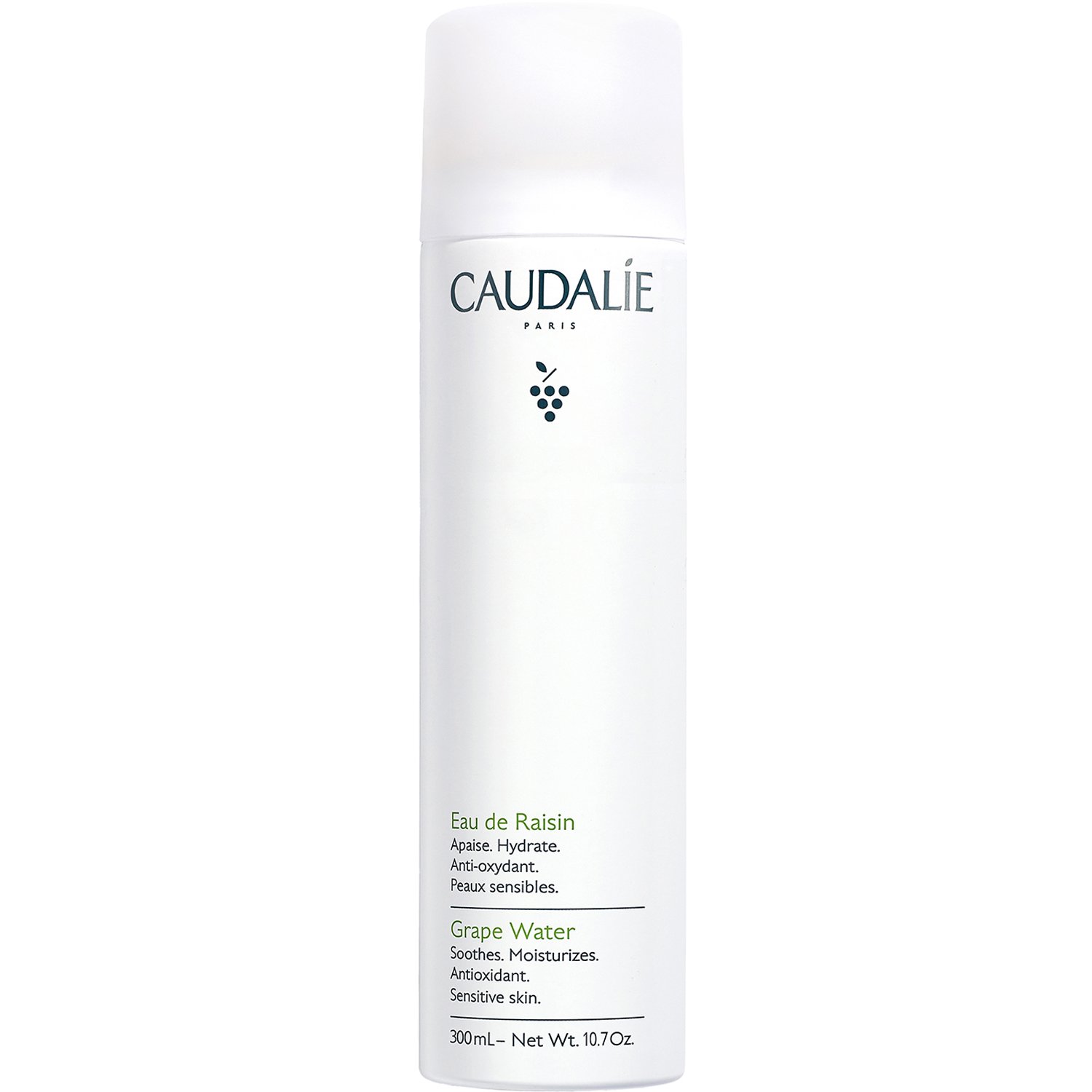 Caudalie Hydrating Grape Water Face Spray Καταπραϋντικό Νερό σε Σπρέι για Ενυδάτωση & Αναζωογόνηση, Κατάλληλο για Ευαίσθητες Επιδερμίδες 300ml
