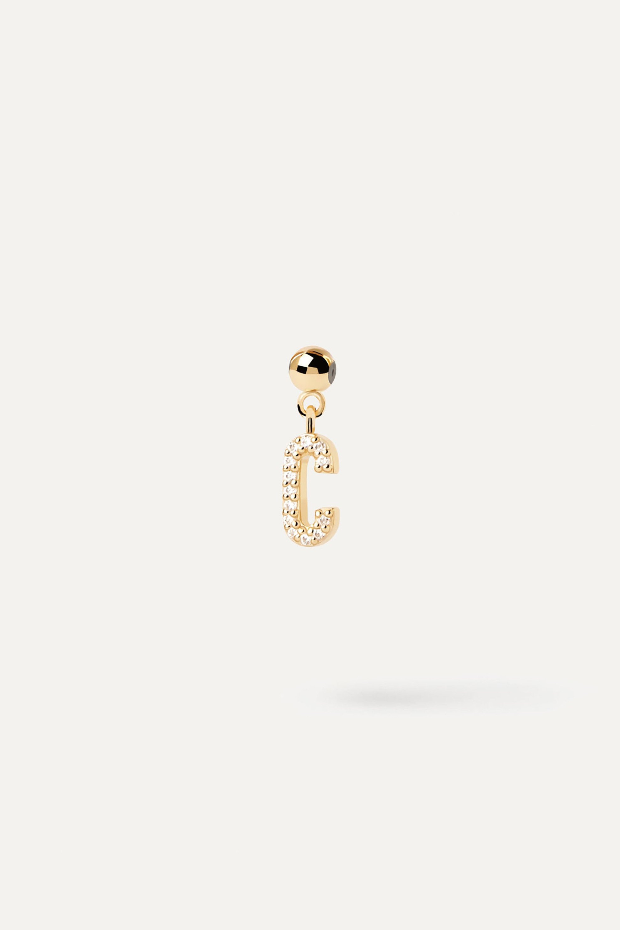 PDPAOLA γυναικείο charm "Letter C"