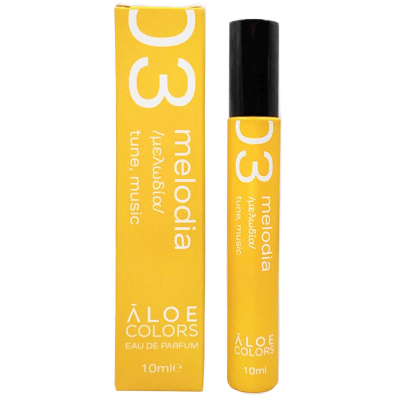 Aloe Colors Eau De Parfum Γυναικείο Δροσερό Άρωμα με Αέρινες Νότες απο Περγαμόντο, Γκρέιπφρουτ, Τζίντζερ & Musk 10ml - Melodia