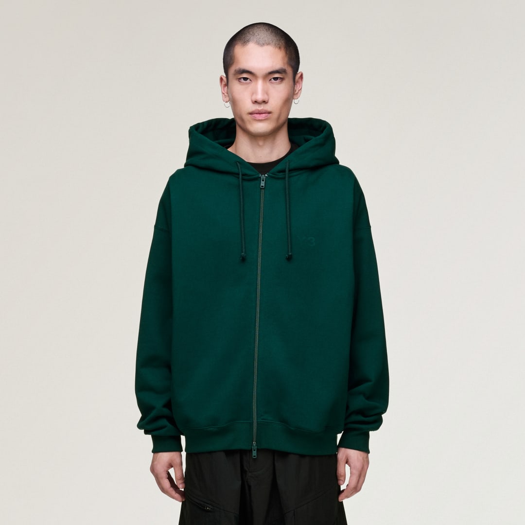 Y-3 Brushed Terry Zip Hoodie
