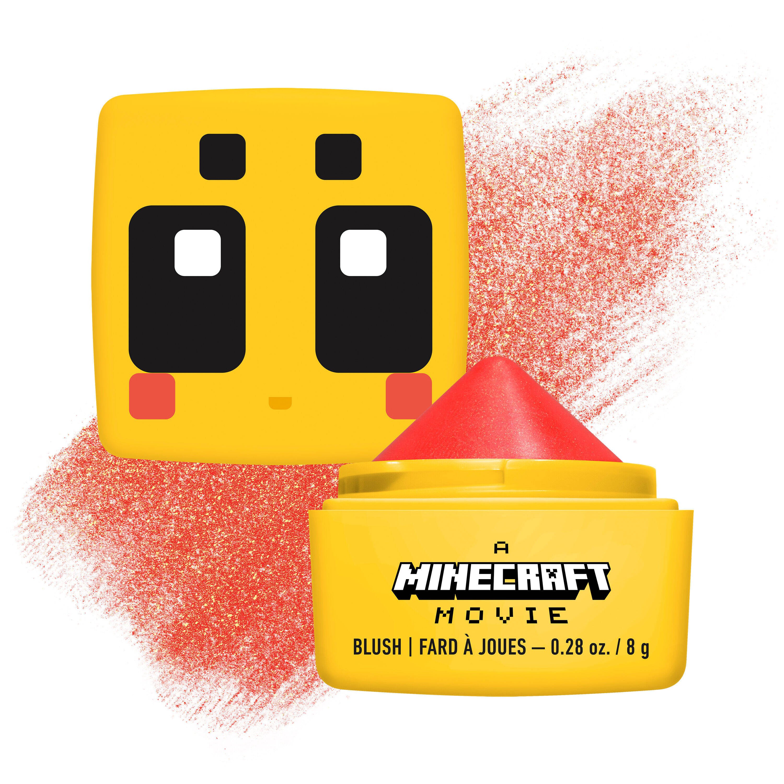 Nyx Professional Makeup Minecraft Movie Blush Ρουζ με Χρώμα Προσαρμόσιμης Έντασης Εμπνευσμένο από την Ταινία Minecraft 8g - Honeycomb Hottie