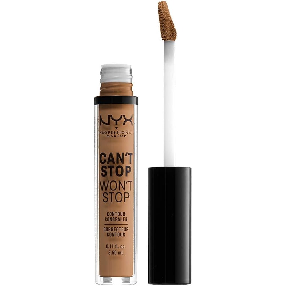 Nyx Professional Makeup Can't Stop Won't Stop Contour Concealer Ελαφριάς Ματ Σύνθεσης 3.5ml 1 Τεμάχιο - 12.7 Neutral Tan