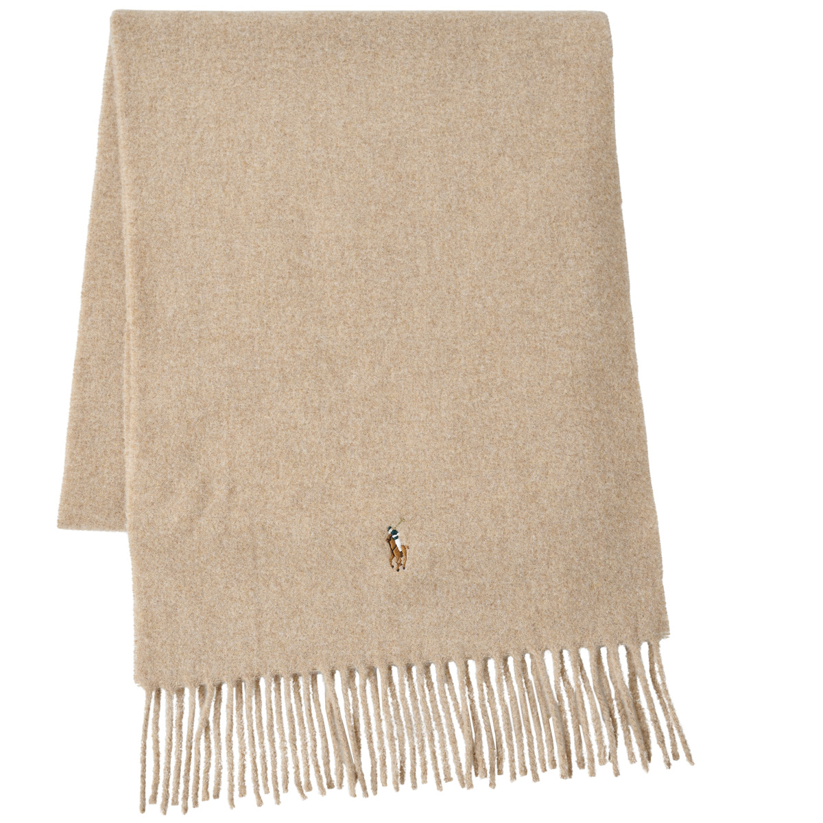 Κασκόλ Polo Ralph Lauren Écharpe à franges en laine vierge