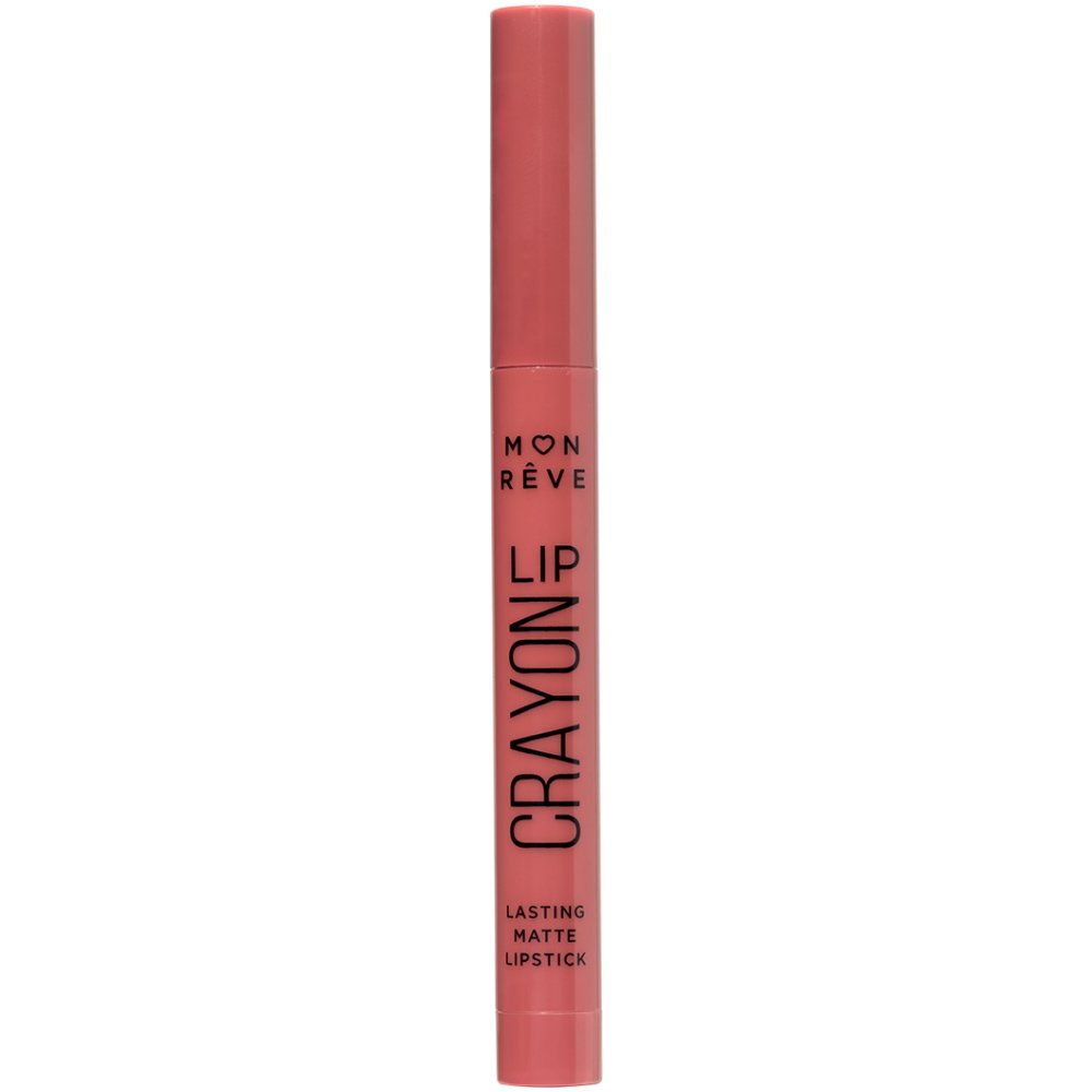 Mon Reve Lip Crayon Lasting Matte Lipstick Μακράς Διάρκειας Κραγιόν σε Μορφή Στυλό για Βελούδινο Μάτ Αποτέλεσμα 25g
