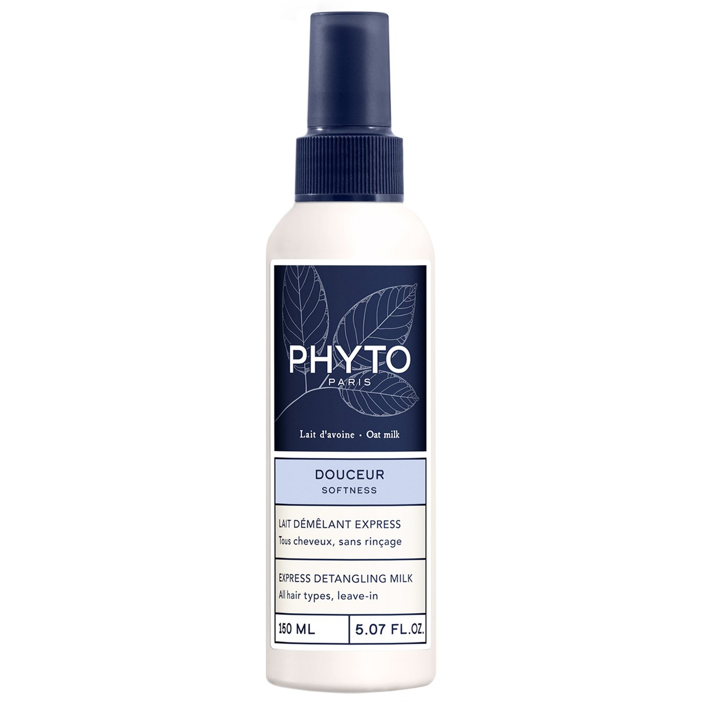 Phyto Douceur Softness Express Detangling Leave-in Milk for All Hair Types 150ml,Γαλάκτωμα Μαλλιών Leave-in για Λάμψη & Μείωση του Φριζαρίσματος, Κατάλληλο για Όλη την Οικογένεια