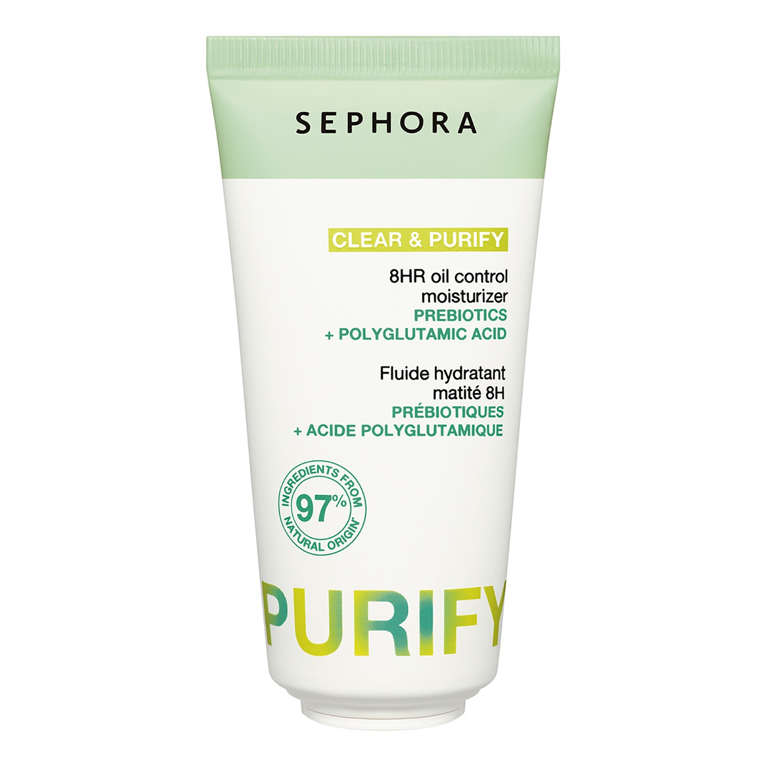 Sephora Collection - CLEAR & PURIFY - Λεπτόρρευστη ενυδατική Πολυγλουταμινικό οξύ + Πρεβιοτικά | 100 ml