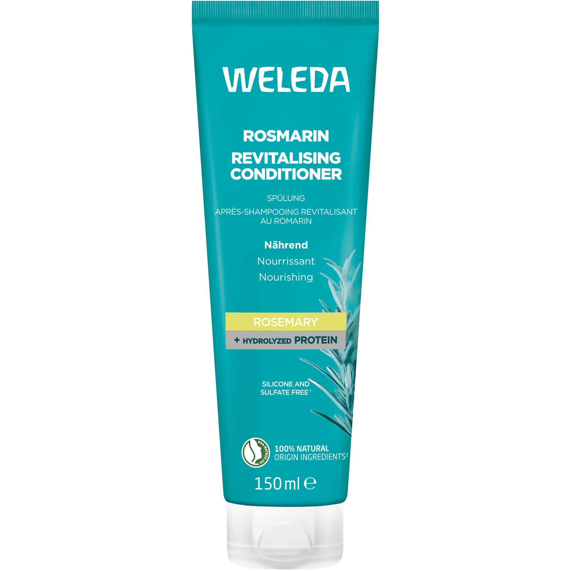 Weleda Rosmarin Revitalising Conditoner Αναζωογονητική Κρέμα Μαλλιών με Δενδρολίβανο 150ml