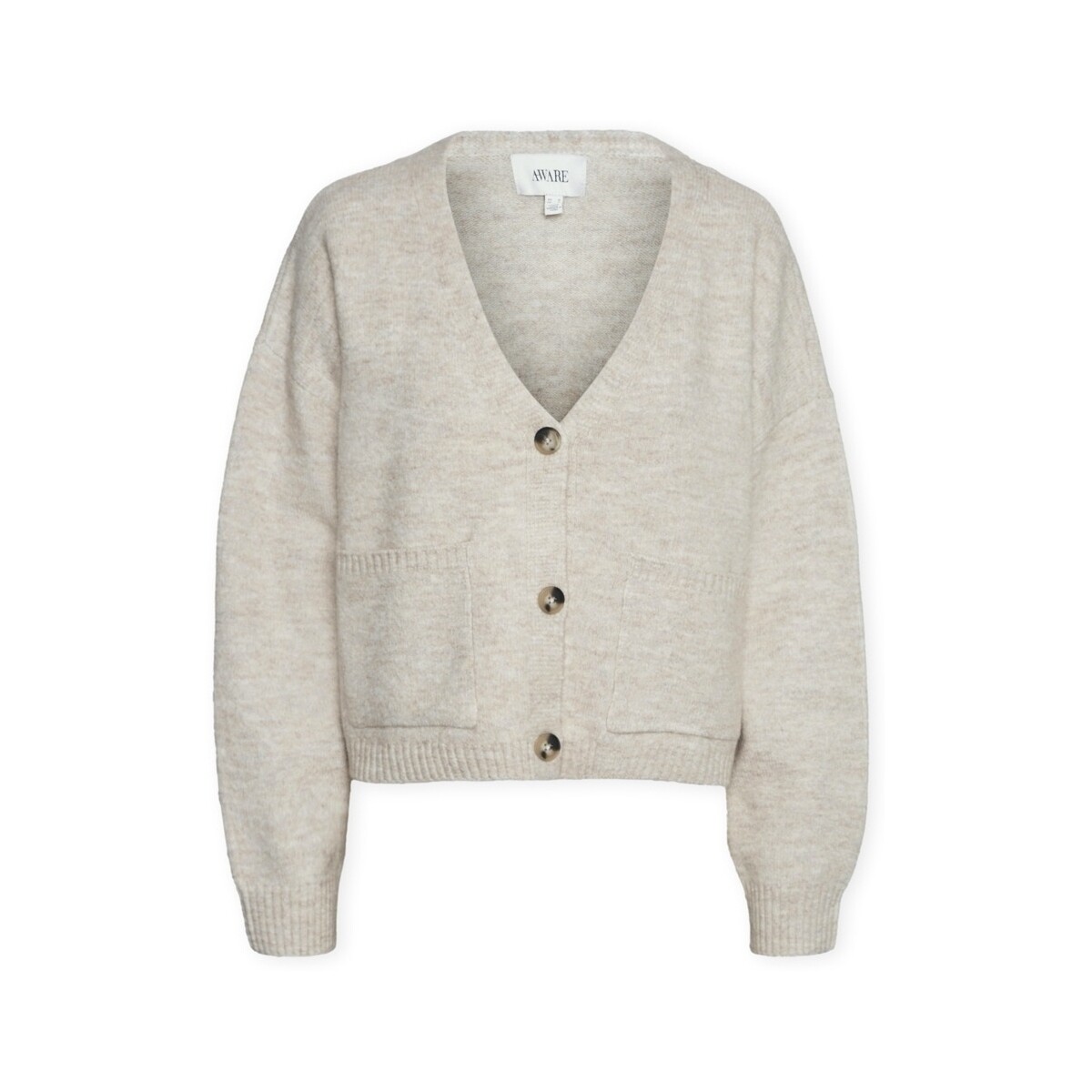 Μπουφάν / Ζακέτες Aware Noos Gemma Cardigan - Plaza Taupe