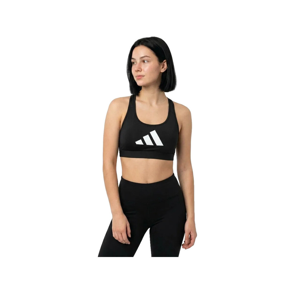 Αθλητικά σουτιέν adidas Brassière Powerreact Big Logo Graphic maintien léger