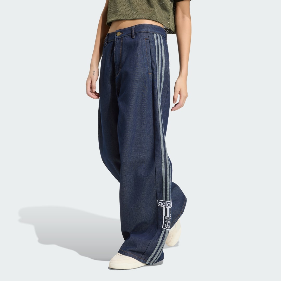 ΠΑΝΤΕΛΟΝΙ DENIM ADIBREAK MID RISE WIDE LEG