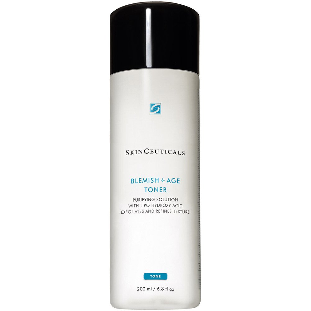 Skinceuticals Blemish & Age Toner Λοσιόν Καθαρισμού Προσώπου με Αντιγηραντικές Ιδιότητες για Λιπαρό Δέρμα με Ατέλειες & Τάση Ακμής 200ml