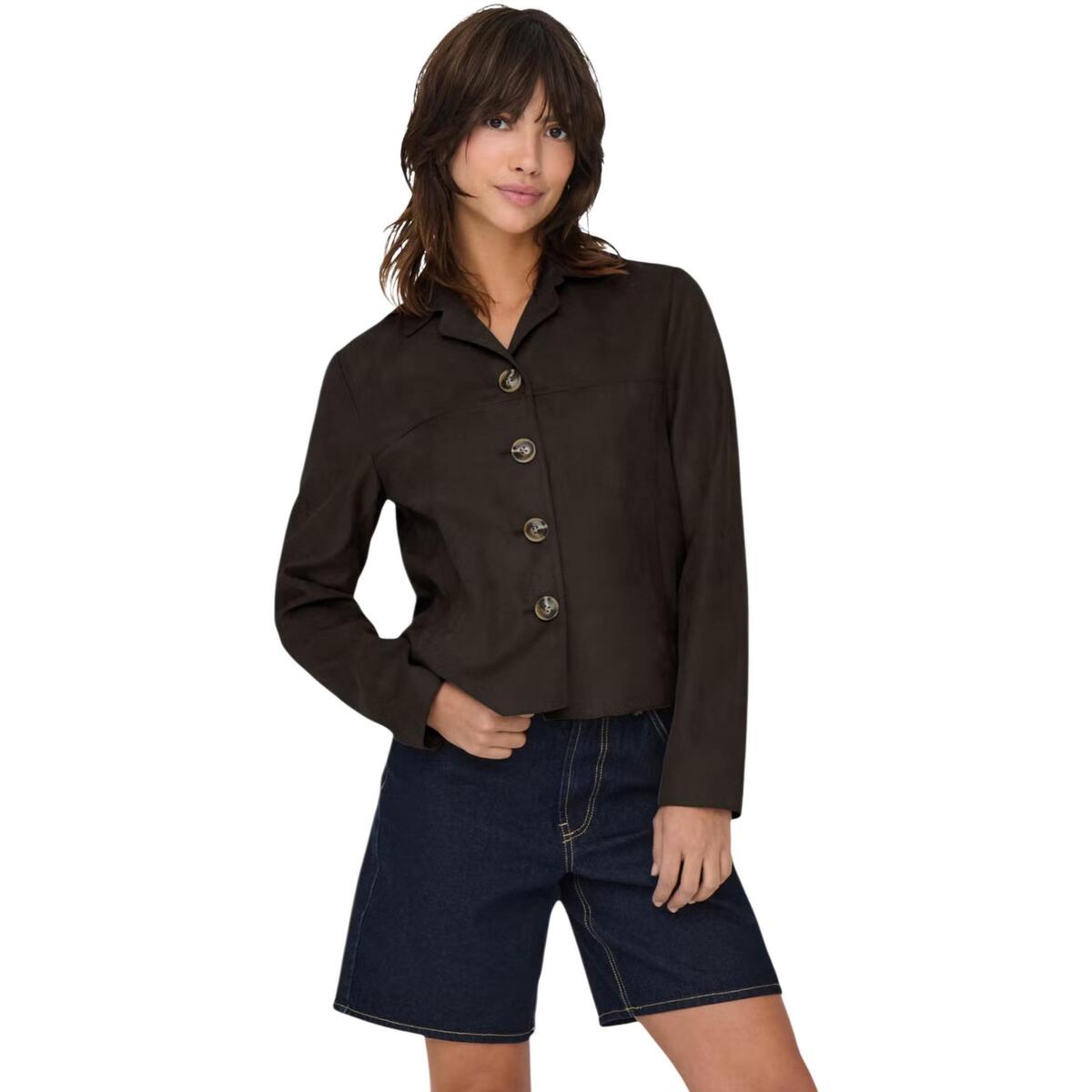 Σακάκια Jacqueline De Yong JDYNICO FAUX SUEDE JACKET OTW SGO NOOS 15355087