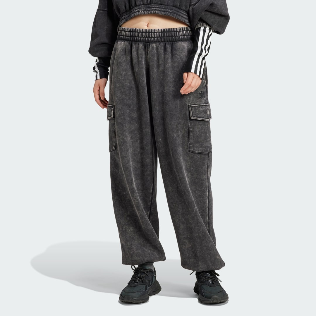 Acid-Washed Sweat Pants