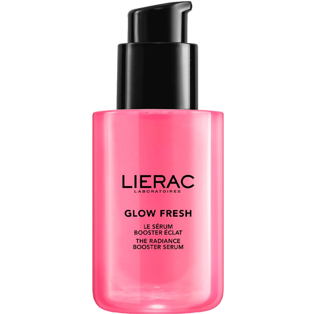 Lierac Glow Fresh Booster Serum Ενυδατικός Ορός Προσώπου σε Μορφή Τζελ για Λάμψη, Λείανση & Επαναπύκνωση με Υαλουρονικό Οξύ & Πατενταρισμένη Αντιοξειδωτική Τουλίπα 30ml
