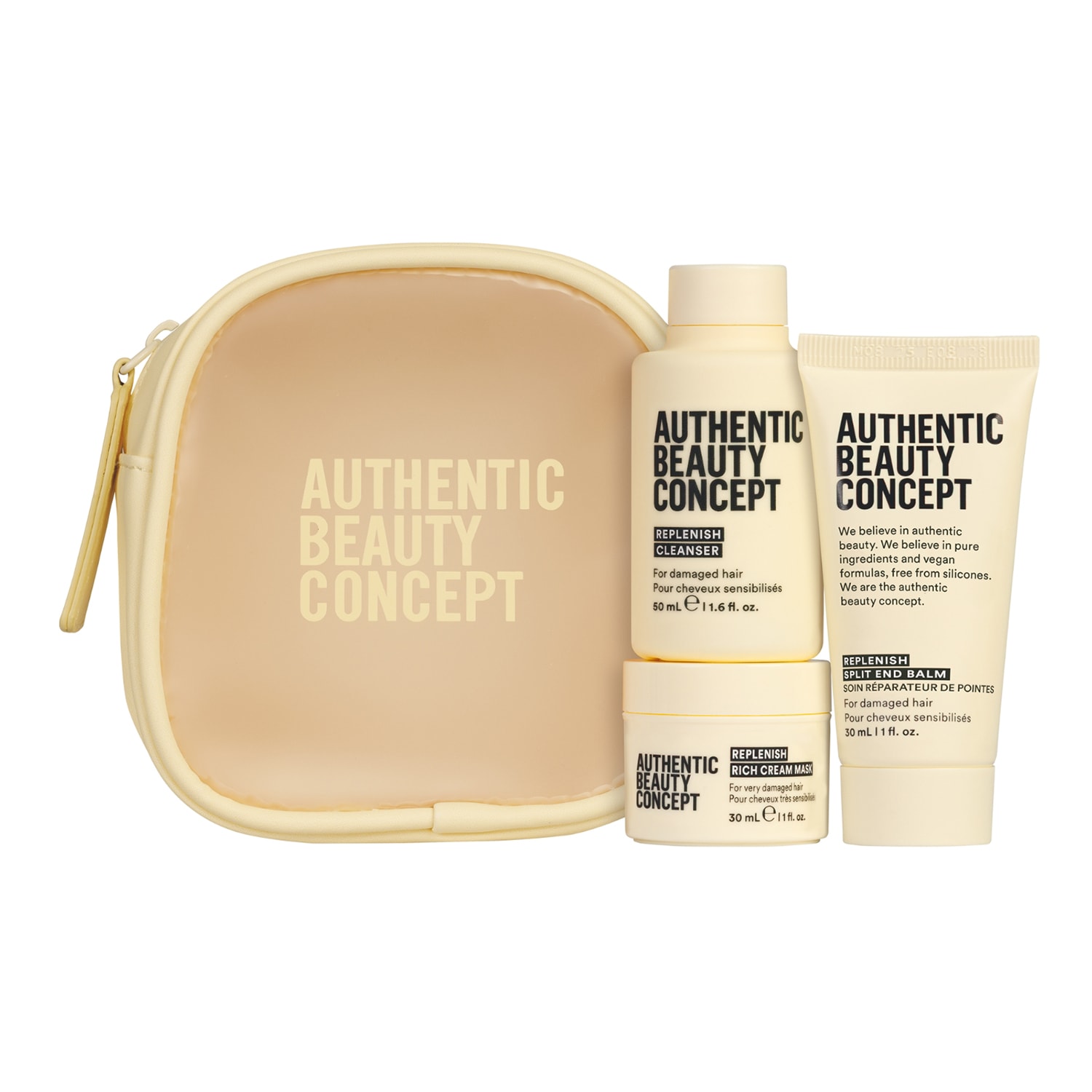 Authentic Beauty Concept - Replenish - Σετ εντατικής επανόρθωσης μαλλιών | 30 ml