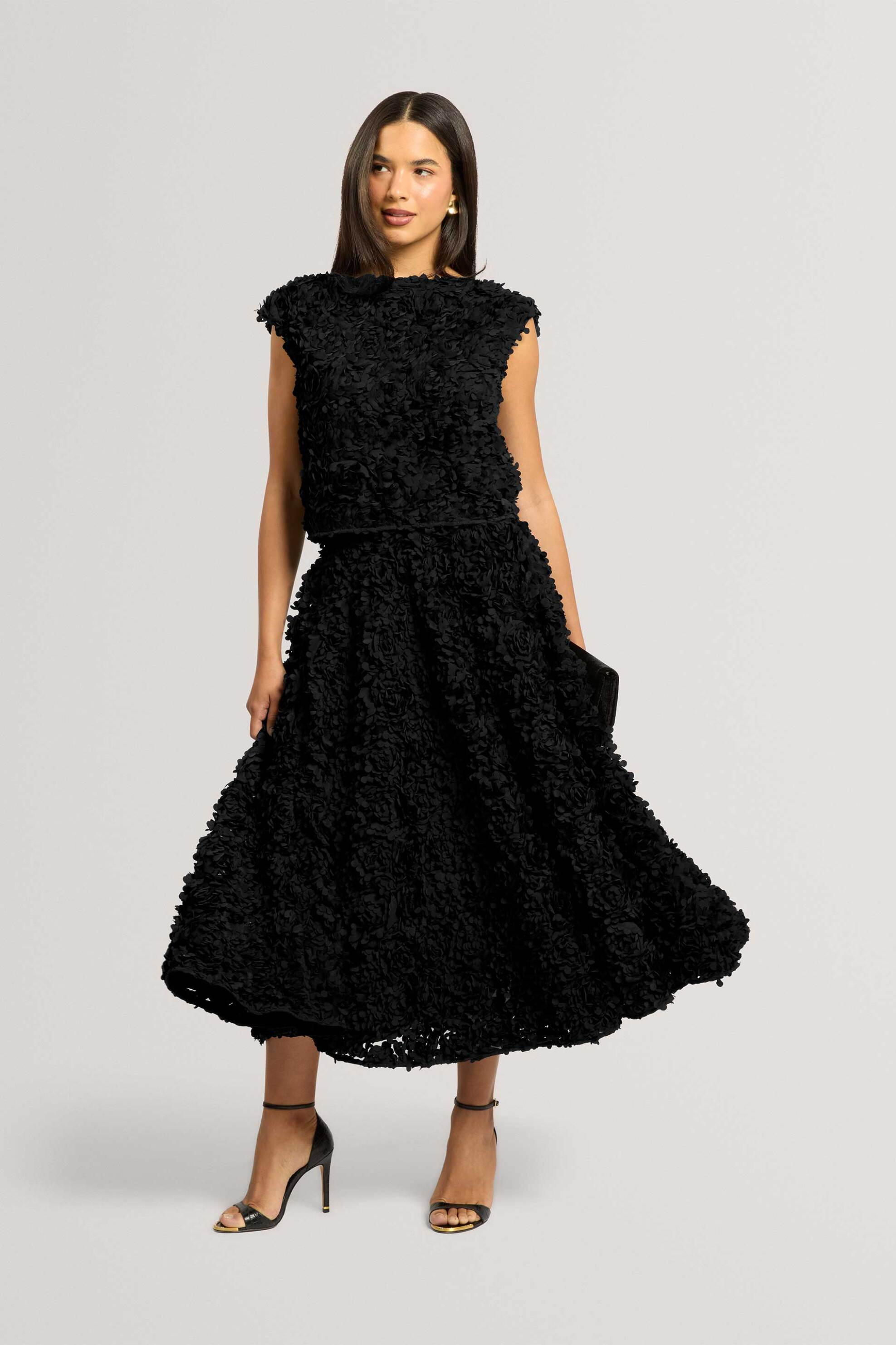 Ted Baker γυναικεία φούστα με ανάγλυφο ύφασμα με τρισδιάστατη υφή "Solica" | 40