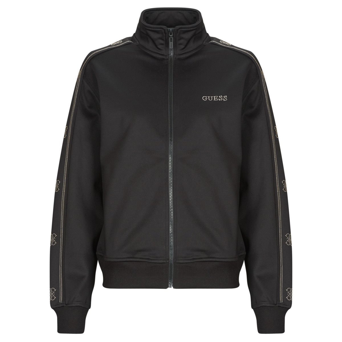 Ζακέτα Guess OCTAVIA HIGH NECK FULL-ZIP