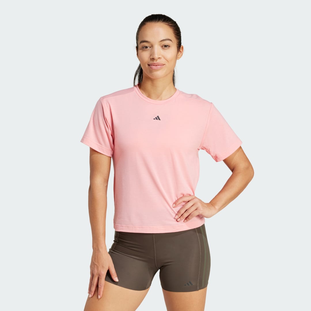 PrimeLift Back-Cutout 3-Stripes Tee