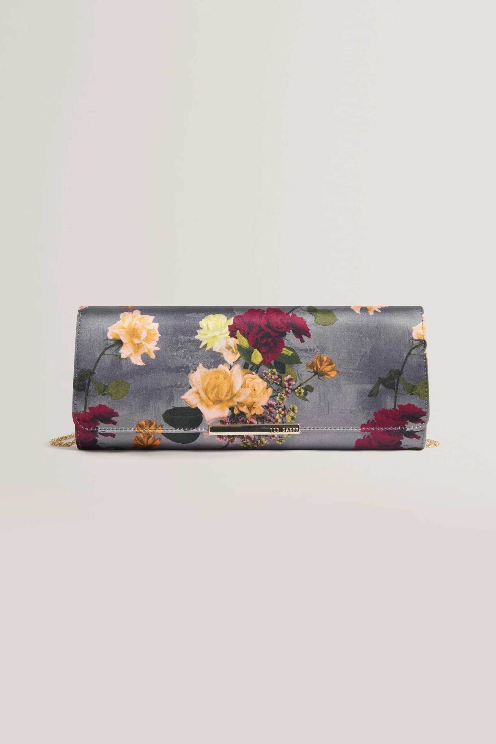 Ted Baker γυναικεία τσάντα φάκελος με floral print "Mariita" | ONE SIZE
